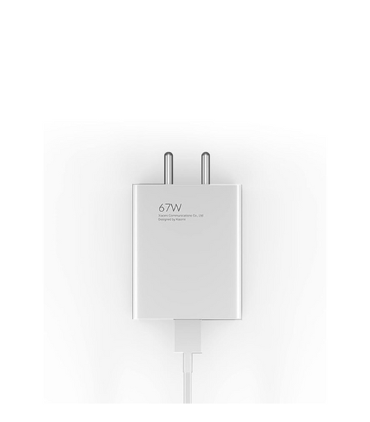 Mi 67W Sonic Charge Combo |Mi/Xiaomi/Redmi Charger| Superfast 6A Type C Included|