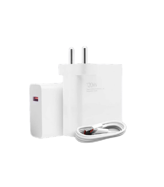 Xiaomi 120W HyperCharge Adapter Combo White